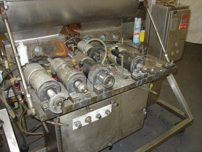 Used Raque 6-Piston Filler; Md#RF.2.6/BL-60
