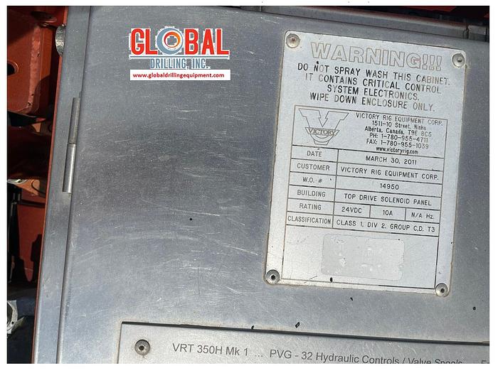 Used Item 7028 - VICTORY VRT350H HYD TOP DRIVE
