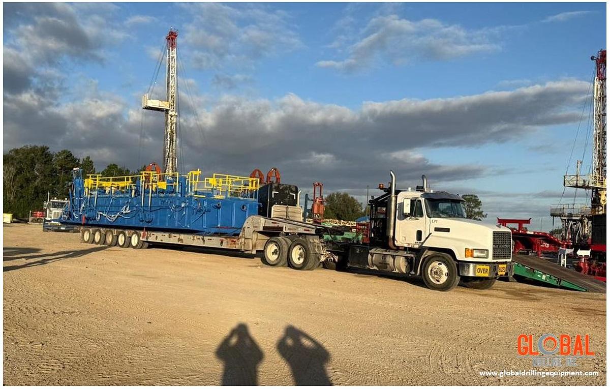 Used GEFCO VR-500, 1500HP Land Drill Rig (Package)