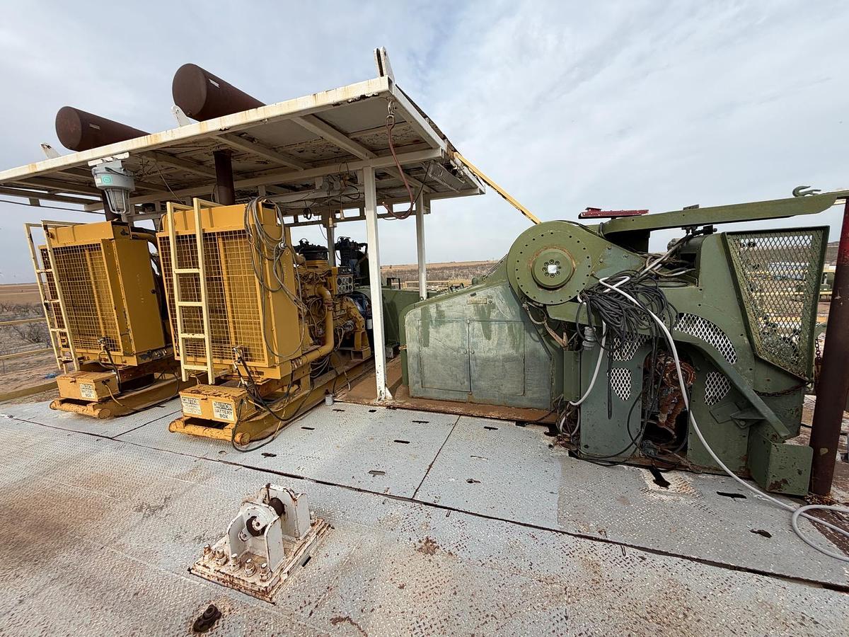 Used BDW 1500 HP Land Oil Drill Rig