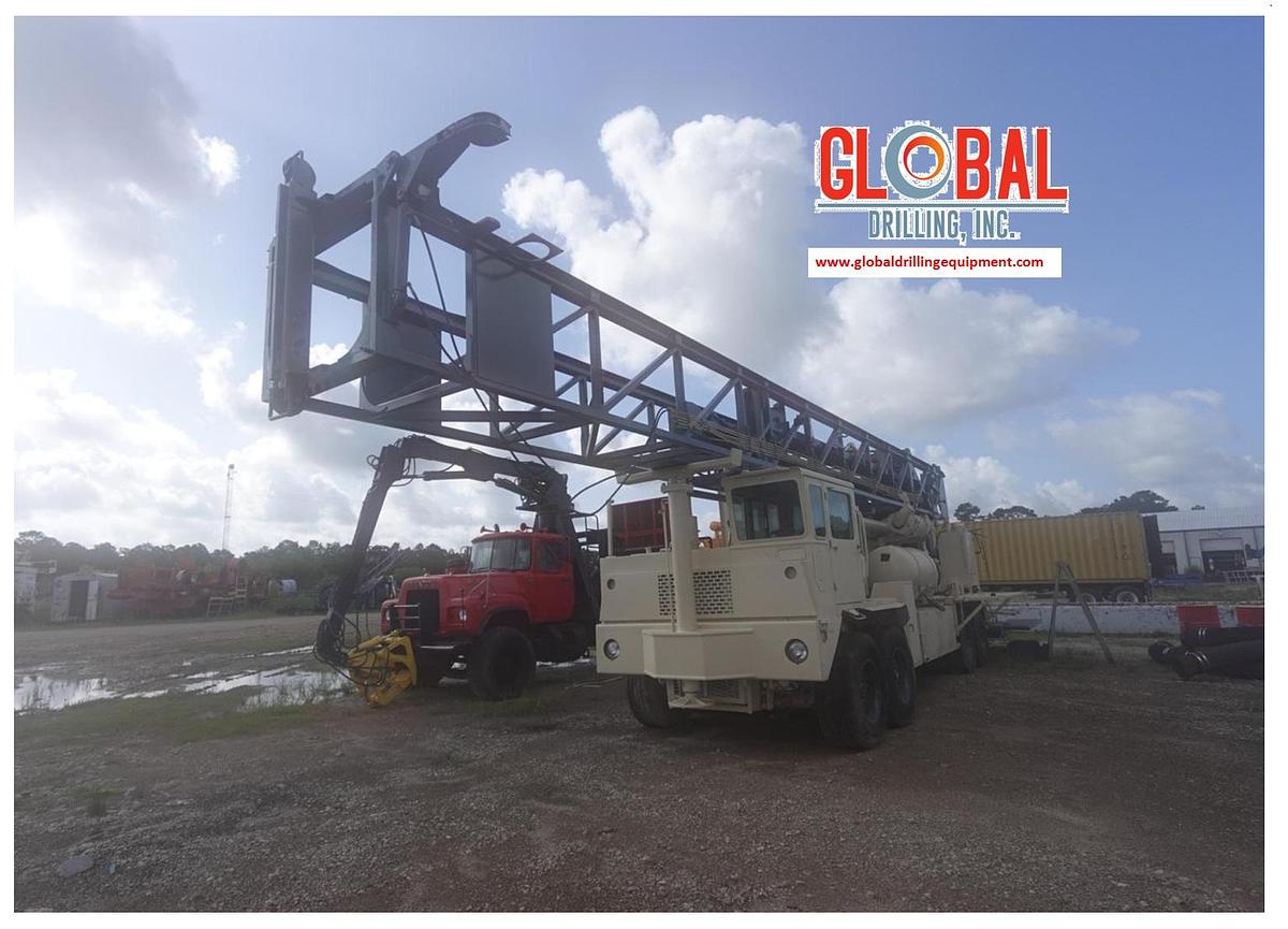 Used 2001 Ingersoll-Rand RD20 II Top Drive/Air Rotary Drilling unit