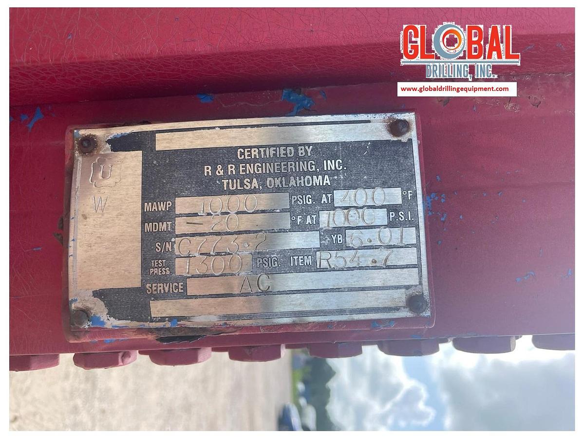 Used 2001 GARDNER DENVER 6" x 7" 2-Stage Air Booster