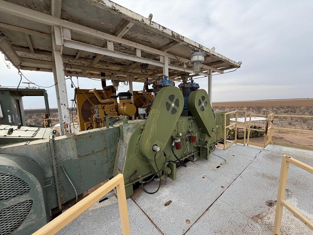 Used BDW 1500 HP Land Oil Drill Rig
