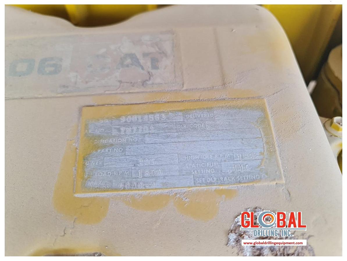 Used Item 0646: Caterpillar 3406 Diesel Engine
