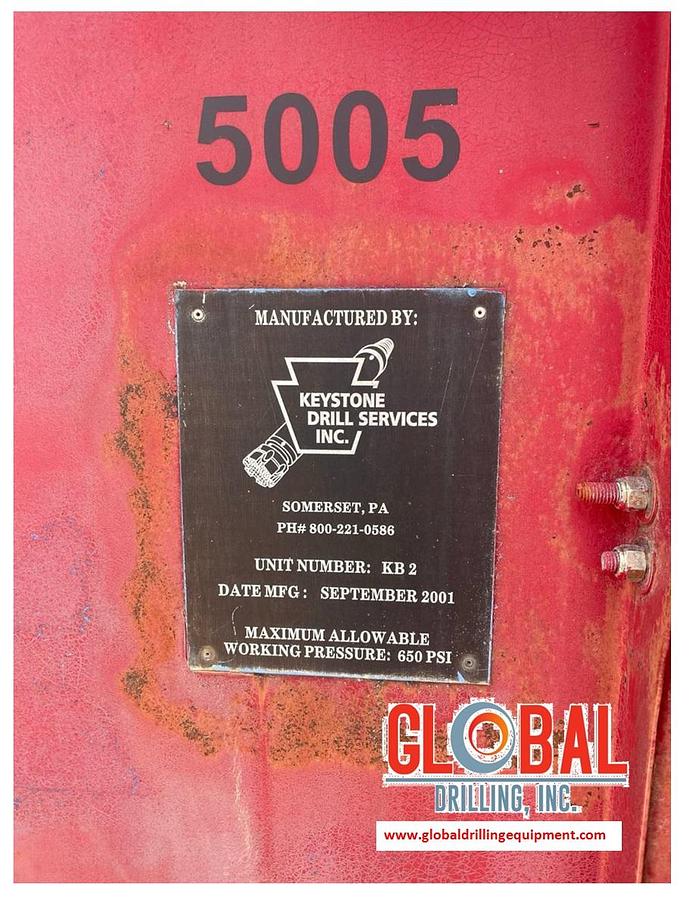 Used 2001 GARDNER DENVER 6" x 7" 2-Stage Air Booster