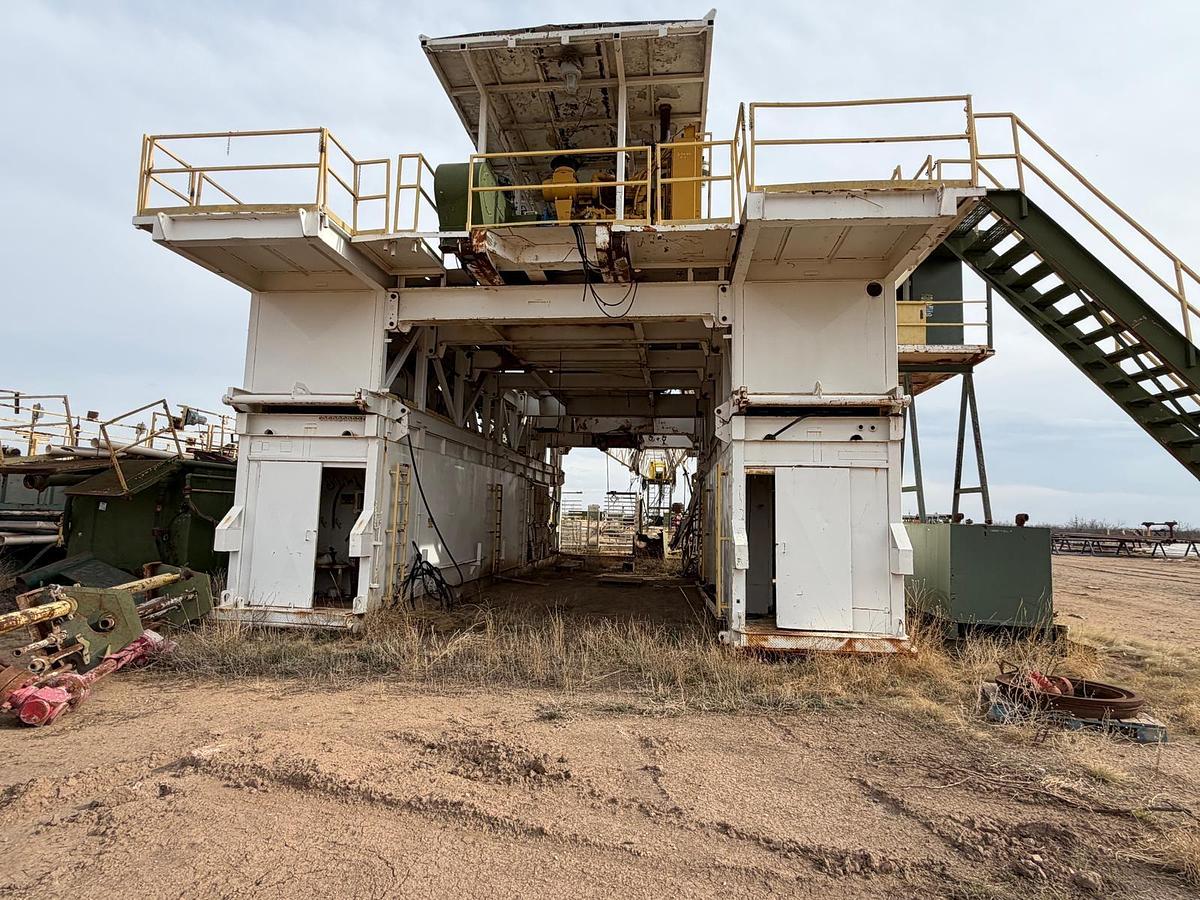 Used BDW 1500 HP Land Oil Drill Rig