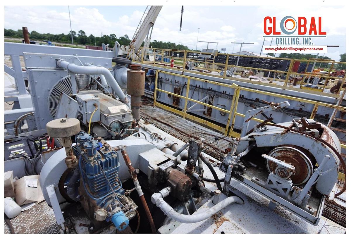 Used CABOT 550 DOUBLE DRUM, 550HP BACK-IN DRILLING UNIT