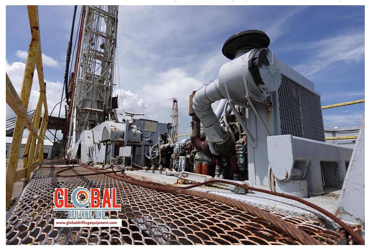 Used CABOT 550 DOUBLE DRUM, 550HP BACK-IN DRILLING UNIT