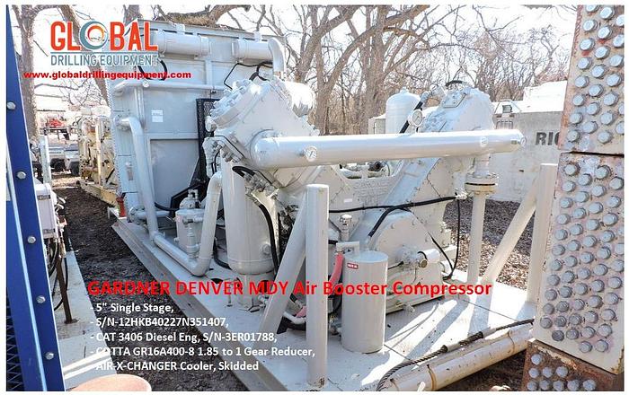 Used 10010 - GARDNER DENVER MDY Air Booster Compressor