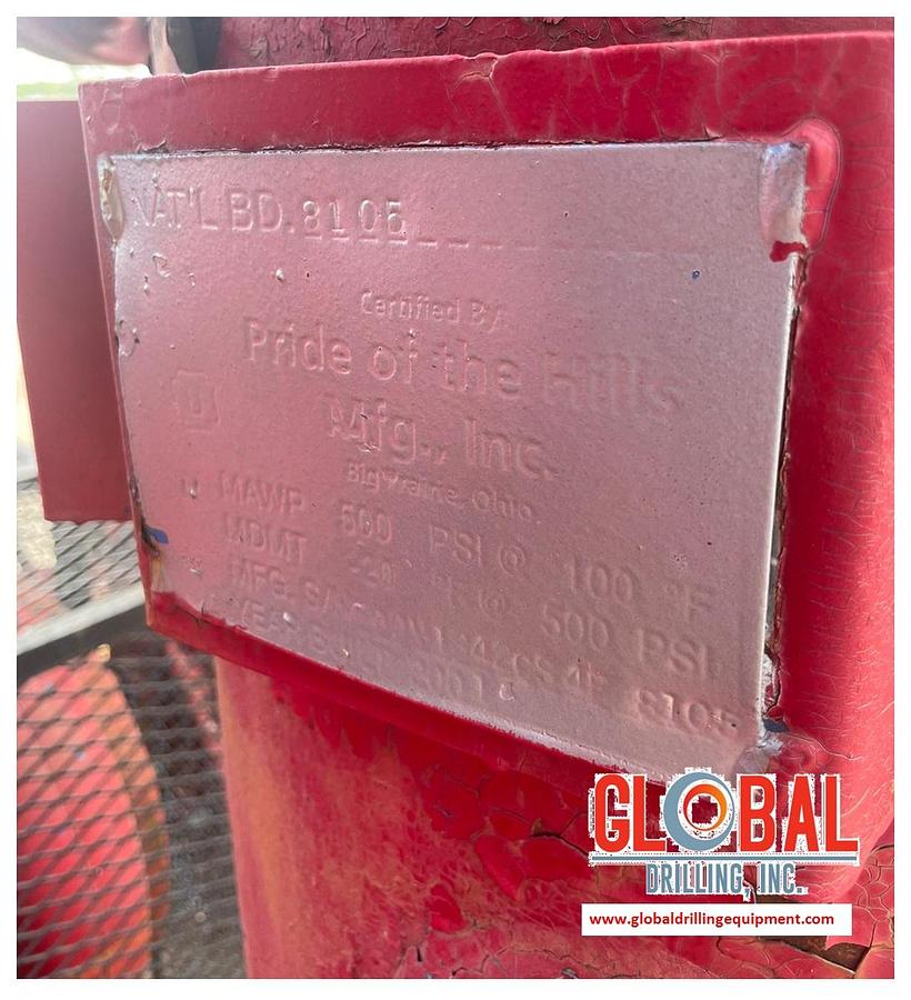 Used 2001 GARDNER DENVER 6" x 7" 2-Stage Air Booster