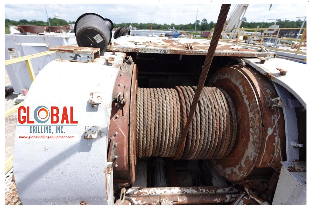 Used CABOT 550 DOUBLE DRUM, 550HP BACK-IN DRILLING UNIT