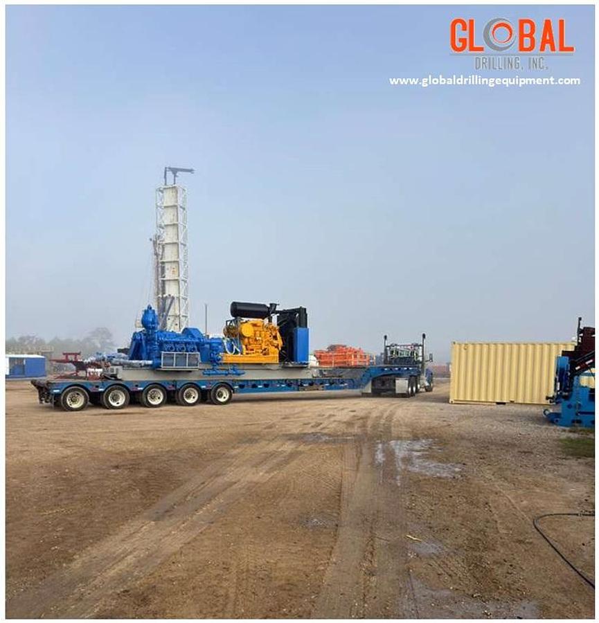 Used GEFCO VR-500, 1500HP Land Drill Rig (Package)