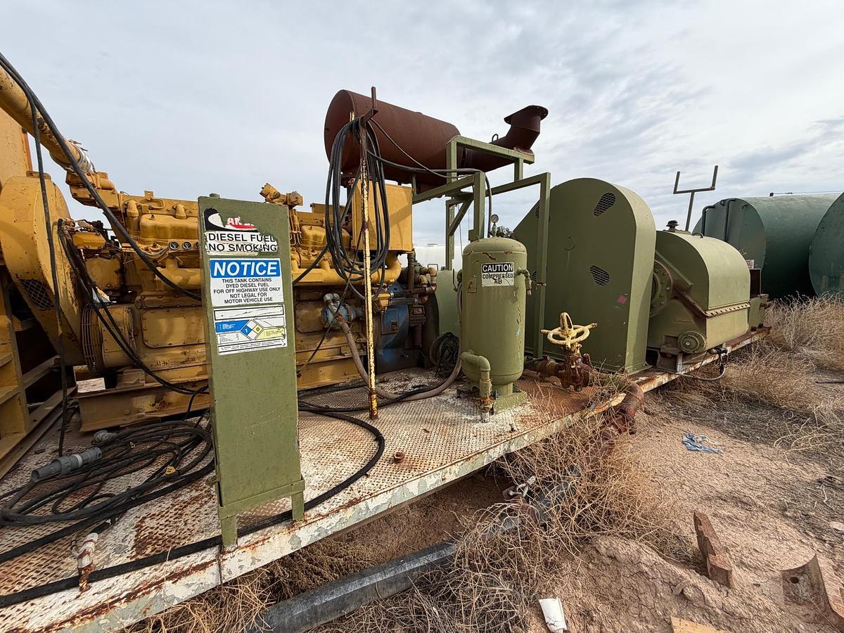 Used BDW 1500 HP Land Oil Drill Rig