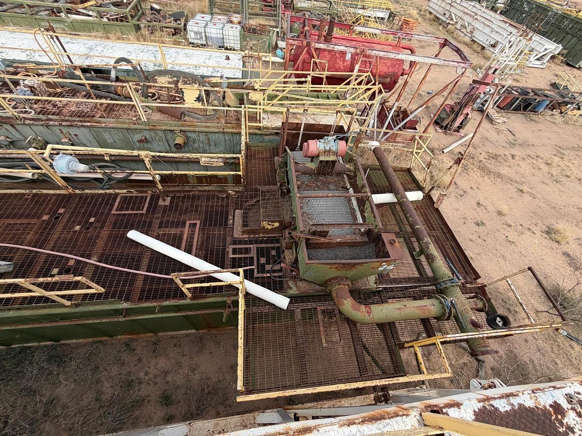 Used BDW 1500 HP Land Oil Drill Rig