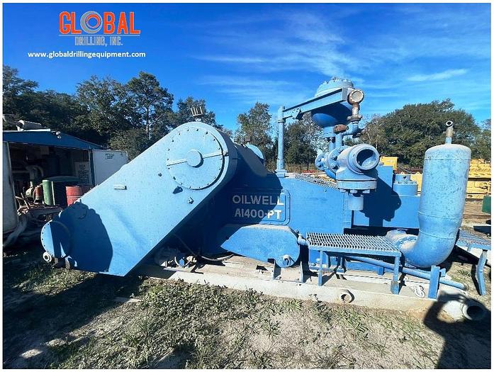 Used NOV A1400-PT Triplex Mud Pump