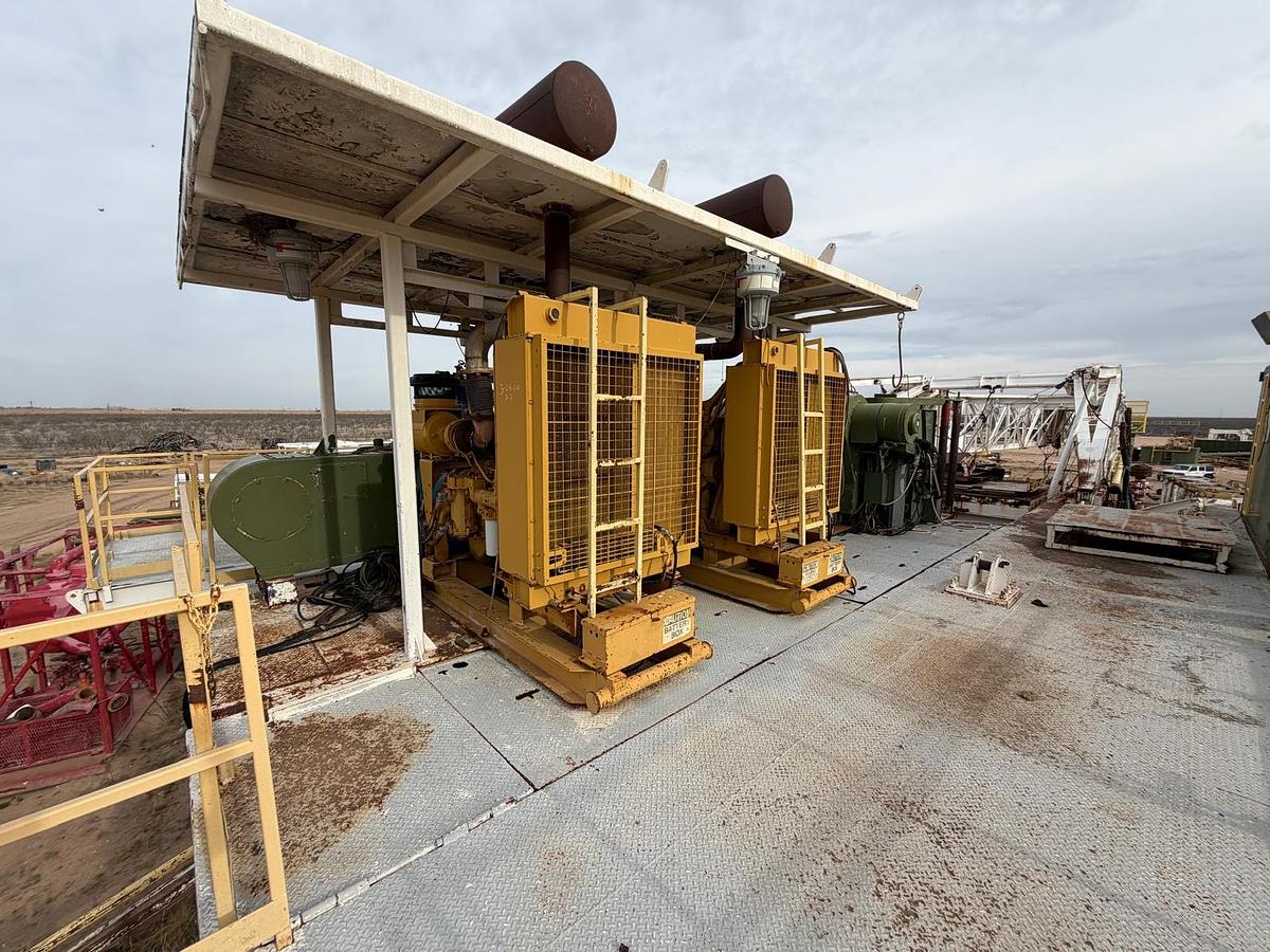 Used BDW 1500 HP Land Oil Drill Rig