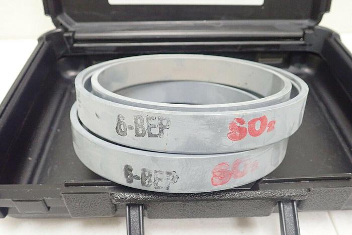 Used Indian Springs SC Sulfur Dioxide Tank Car/Truck Gasket Set ~ SO2 Kit EPDM Gasket