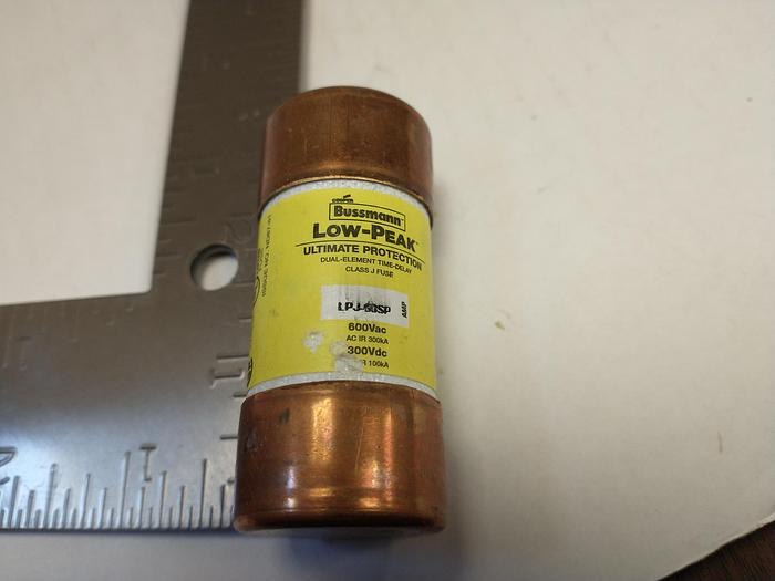 Used BUSSMANN LPJ-60SP BUSS LOW PEAK FUSE, J CLASS GH#B2