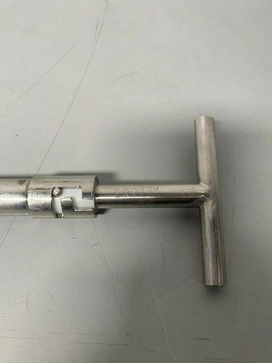 Used Stainless Steel Pointed-Plunger Lance Sampler Probe w/ 35" Rod