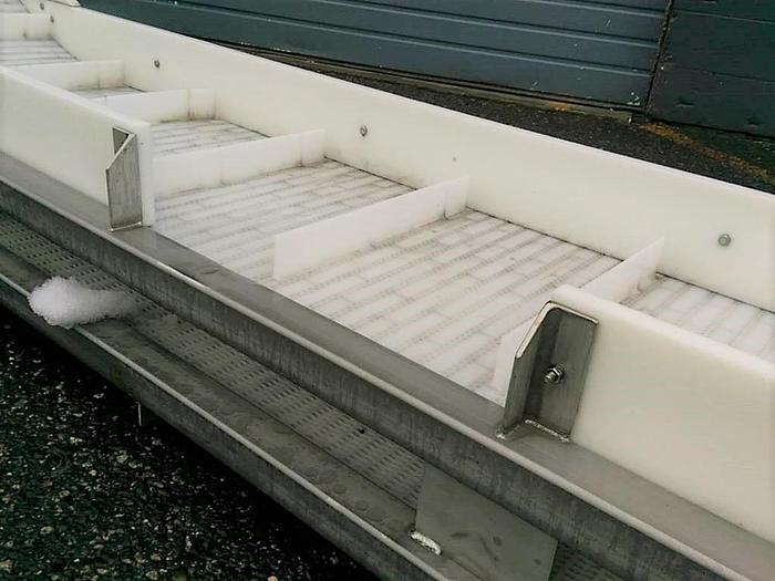 Used 22′ long Incline Conveyor