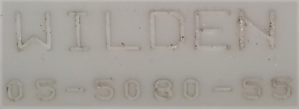 Used Wilden 05-5000-55/05-5080-55 Diaphragm Pump