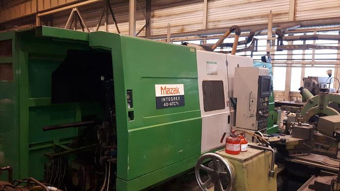 Używane 1989 Centrum tokarskie Mazak Integrex 40 ATC m/c