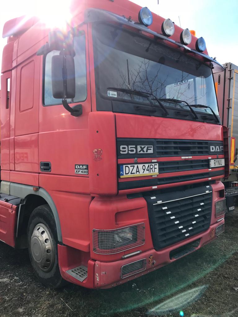 1999 DAF 95 XF 430 euro 2 manual