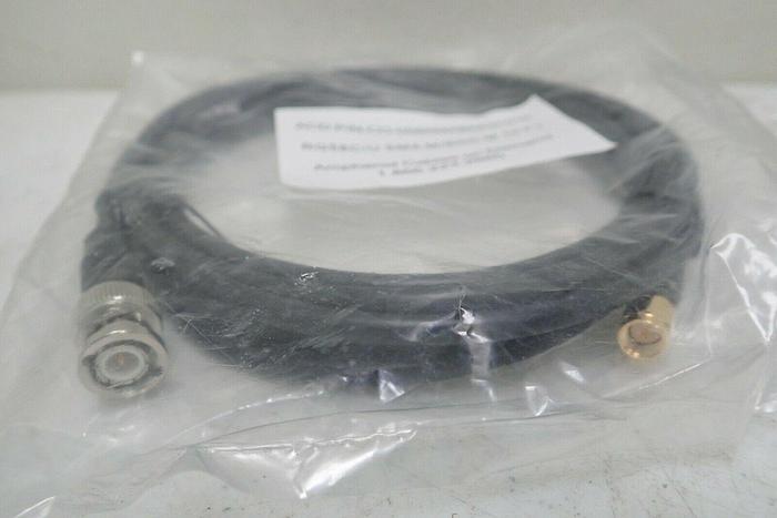 Used Amphenol CO-058SMABNC0-010 RG58C/U SMA M/BNC M Cable, 10ft 812834027630