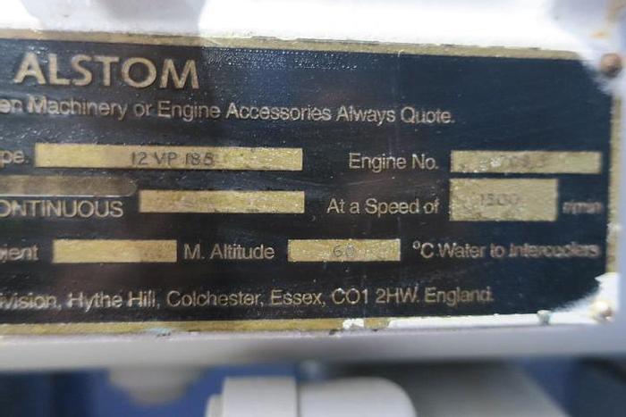 Refurbished 1999 Paxman 12VP85 - 3125 HP