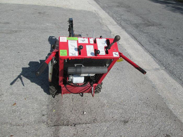 Used Barreto model 912 walk behind trencher and trailer