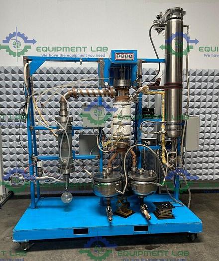 Used Pope Scientific Wiped Film Evaporator w/ SGI Controller