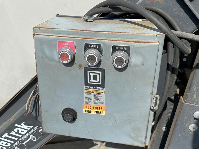 Used 2005 New London Steel Trak Slug Conveyor