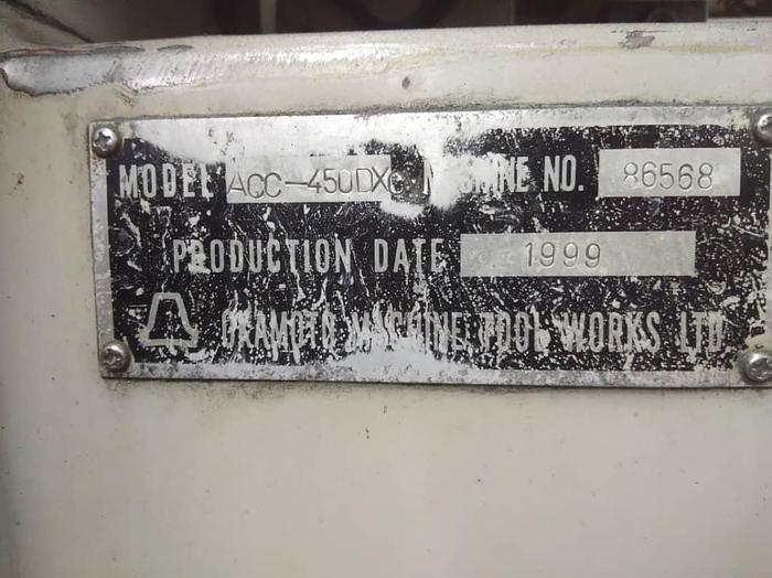 Used 1999 OKAMOTO ACC-450DX GRINDING MACHINE