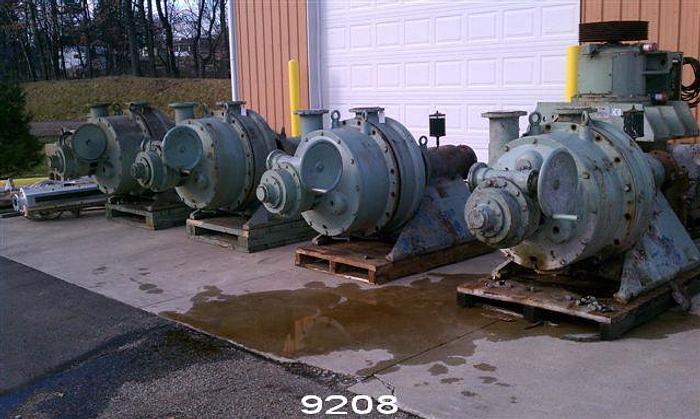 Used Escher Wyss Disc Refiners, 26", With 400 Hp, 440 Volt Motors #9208