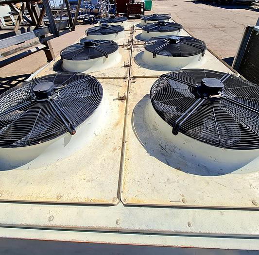 Used Skraplacz powietrzny 8-wentylatorowy "Güntner"