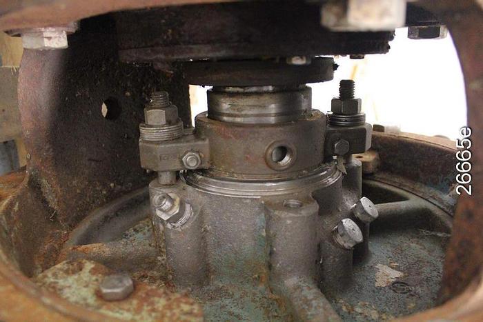 Used Goulds 3175 Pump, 6x8x18, 2/4 Vane 18" Impeller, Stainless Steel Casing #26665