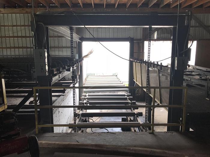 Used Corley Automated Lumber Stacking & De-Sticking Line