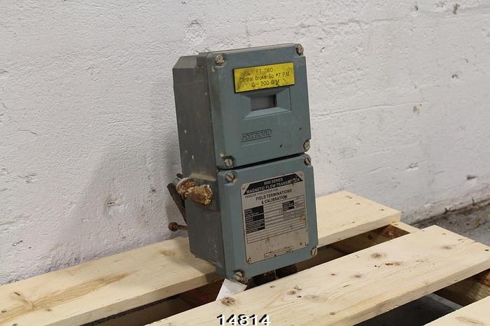 Used Foxboro 8000-PA15-G Magnetic Flow Transmitter, 0-200 Gpm Calibration #14814