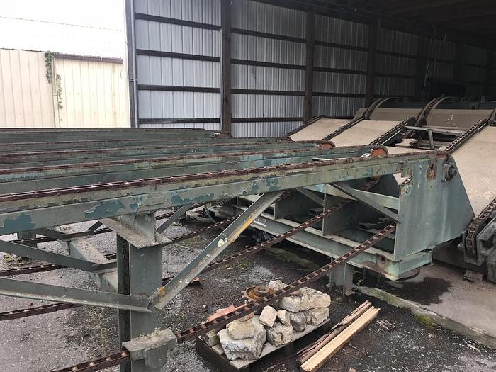 Used Corley Automated Lumber Stacking & De-Sticking Line
