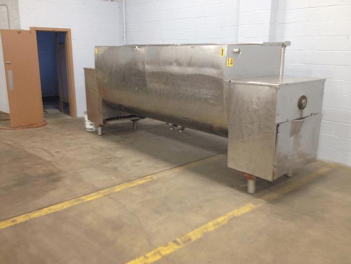 Used 60 CU. FT. GRACE 2 COMPARTMENT PADDLE BLENDER – S/S – 5 HP – #8109