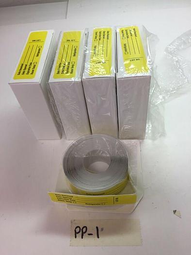 NEW MARKETLAB ML8034 DATE RECEIVED LABEL-YELLOW 800 LABELS FAST SHIPPING!