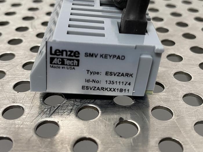 Used Lenze AC Tech ESVZXK1XX1B11 Remote Keypad ASSY SMV Series