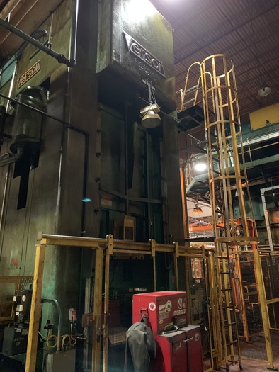 Used 1500 ton Verson Single Point Stamping Press