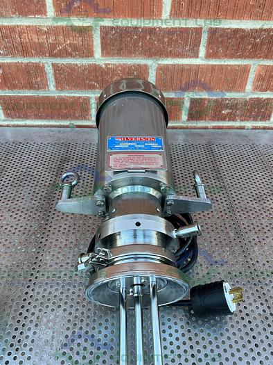 Used Silverson  AX3 High Shear Batch Mixer w/ Impeller, Homogenizer Head, 3450 RPM 1HP