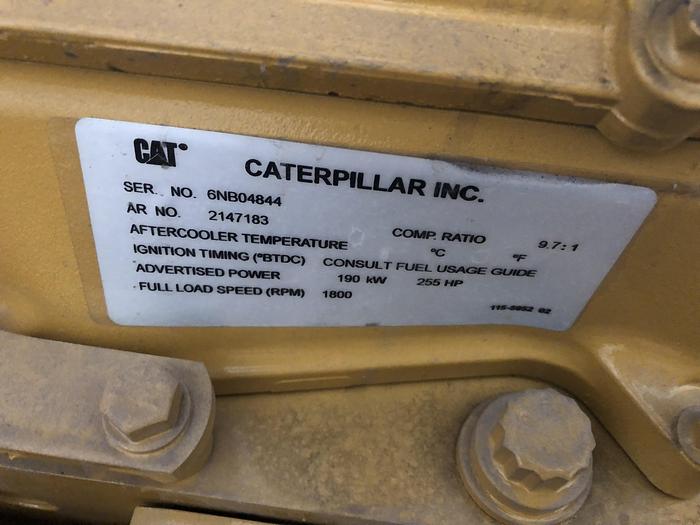 Caterpillar G3408SI NAHC