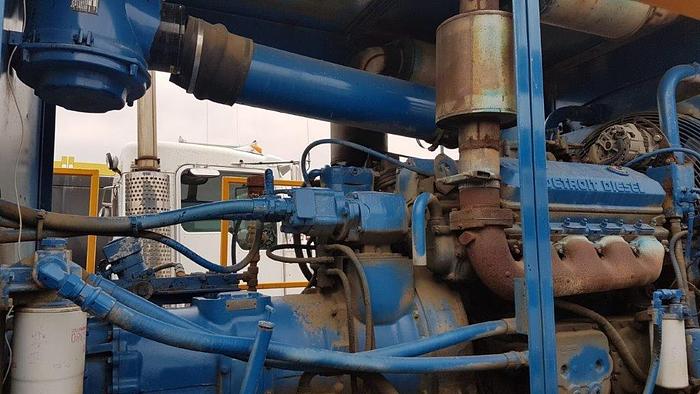 Used 1975 IDECO 4 Axle Carrier Style Oilfield Pump / Kill Truck