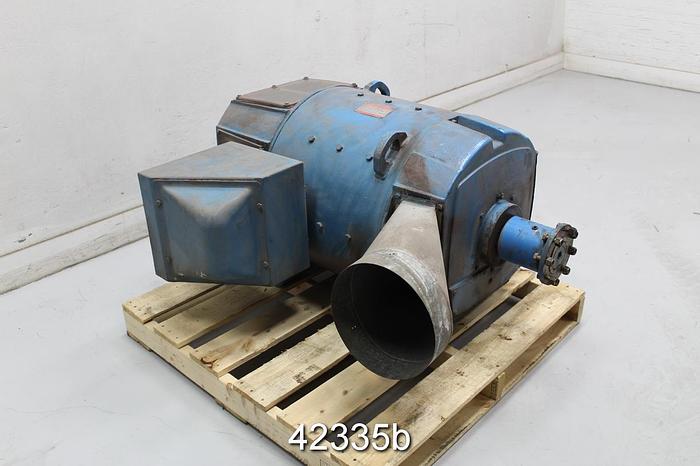 Used General Electric 5CD223PA080B001 DC Motor, 150 Hp, 1150/2000 Rpm, 500 Volts #42335