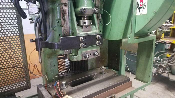 Used Perkins 20 Ton Punch Press with Enclosure High Speed Stamping Press