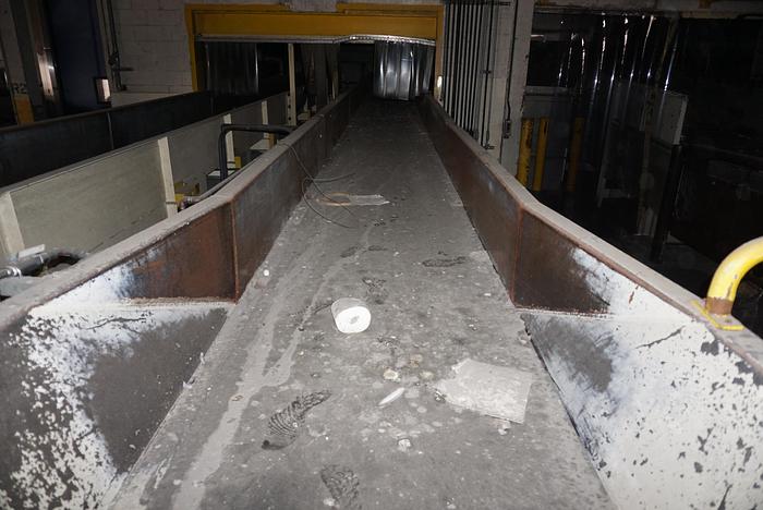 Used 50' LONG BELT CONVEYOR 48" WIDE