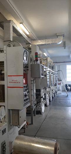 Used 1978 Holweg RC6 Helio Printing Machine (4 col.)
